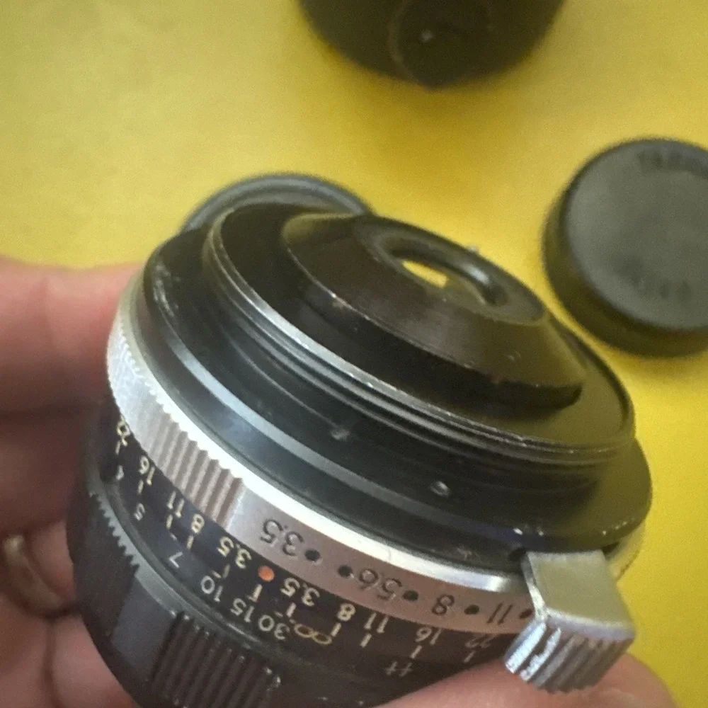 Asahi Pentax Super Takumar 35mm f3.5 M42 MF Prime Lens w/ Case Caps 1959-1962